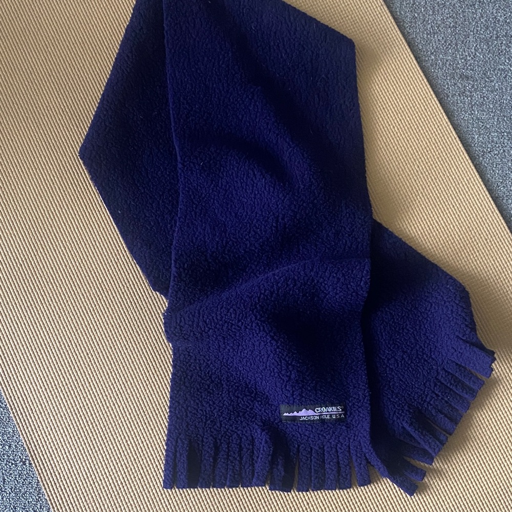 Croakiest  Deep purple warm Scarf made in the USA